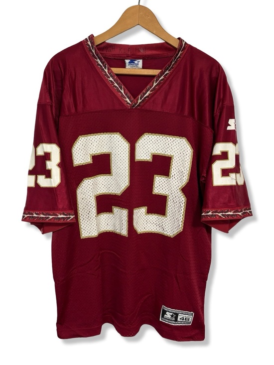 STARTER Other - Vintage STARTER Florida State Maroon Football Jersey with White & Gold Trim #23